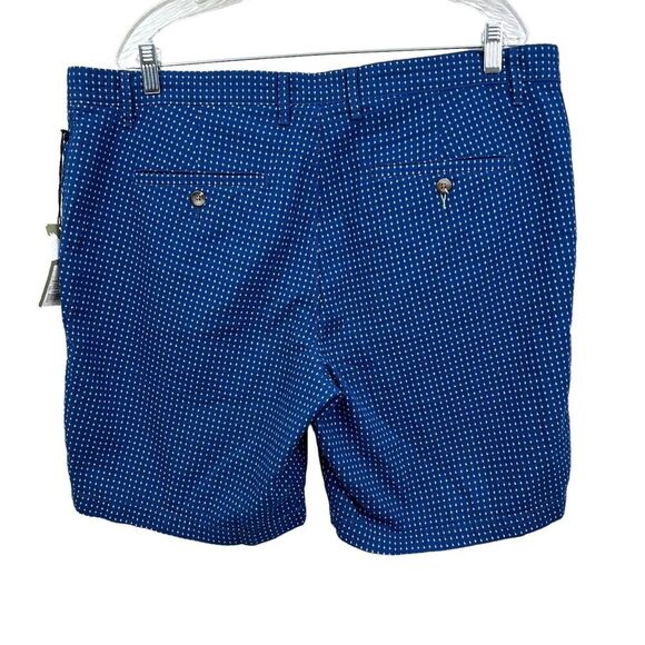 Goodfellow Linden Chino Shorts Stretch Flat Front Zip Waterloo‎ Blue Men Sz 40W - Picture 5 of 6